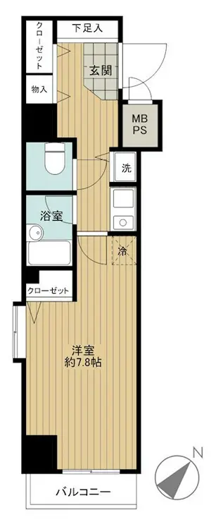 グランド・ガーラ笹塚 11階階 間取り