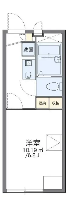 レオパレスカンパネラ 1階階 間取り