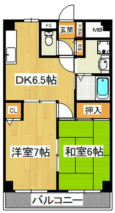 夏見ショッパーズ 4階階 間取り