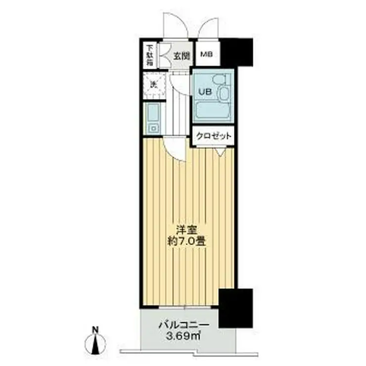 ライオンズマンション海老名第3 2階階 間取り
