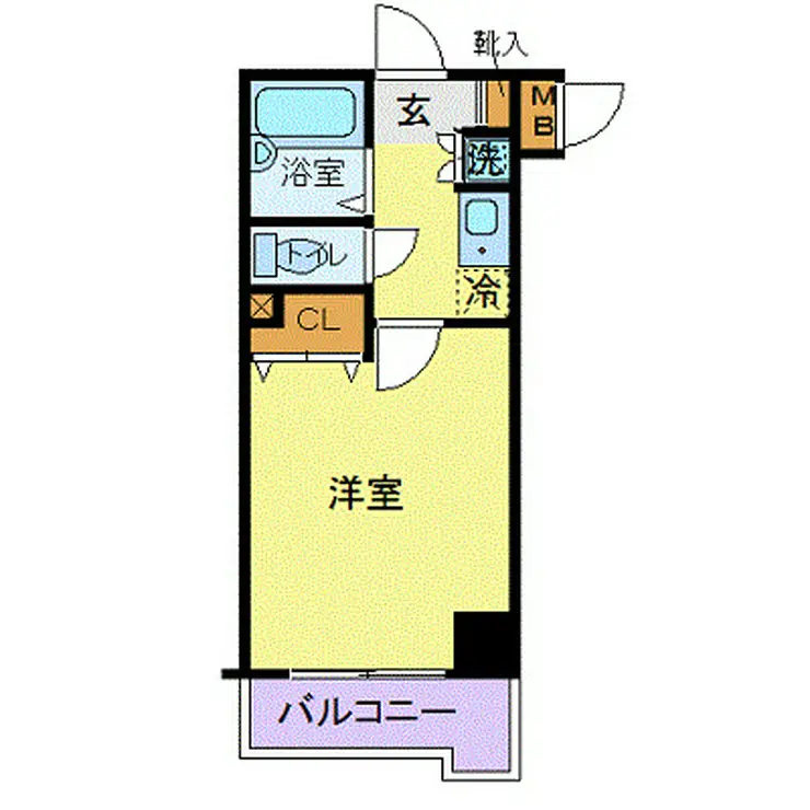 ステーションプラザロアール目黒都立大学 4階階 間取り
