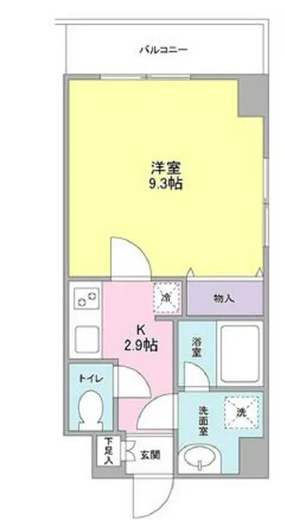 ヒルサイド御茶ノ水 7階階 間取り