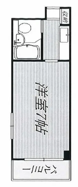 クリオ中野坂上壱番館 2階階 間取り