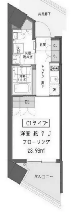ガーデン蒲田 2階階 間取り