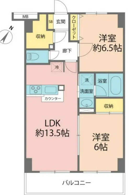ライオンズシティ西新宿 9階階 間取り