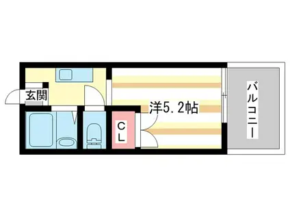 コーポMONE(1K/1階)の間取り写真