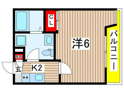 湊町3丁目工事(1K/3階)の間取り写真