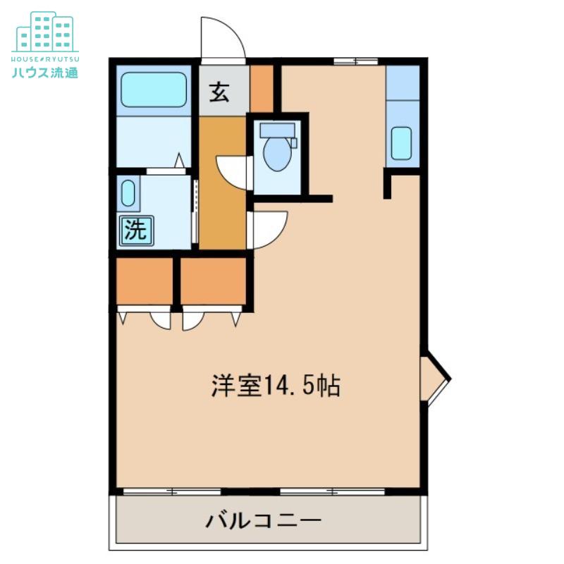 LA・PIARE諫早(ワンルーム/7階)の間取り写真