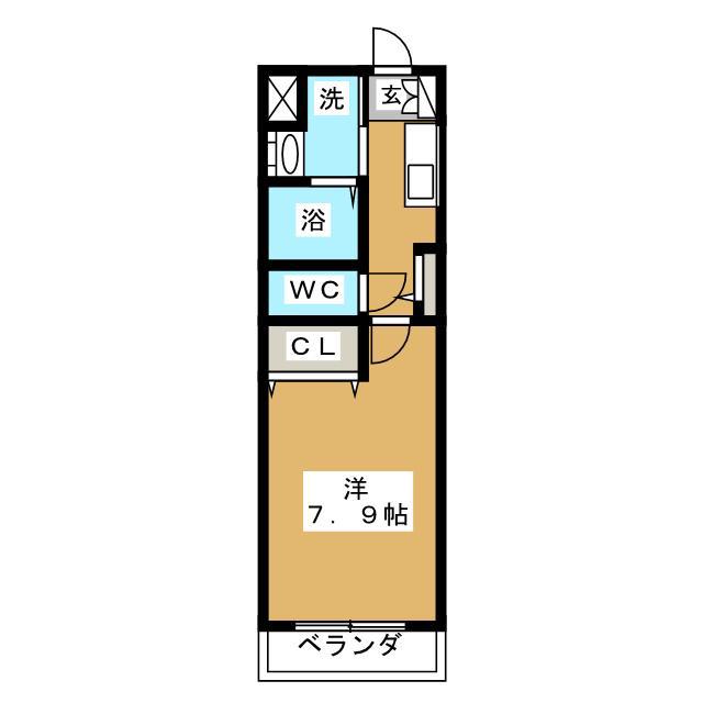 ART DE VIVRE(1K/2階)の間取り写真