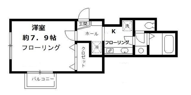 MA MAISON(1K/2階)の間取り写真