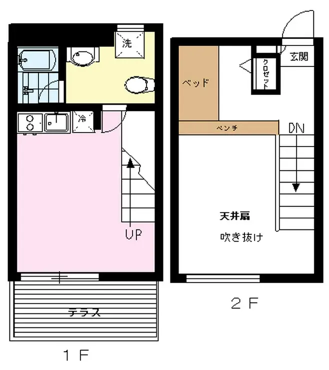 エスパス 1階階 間取り