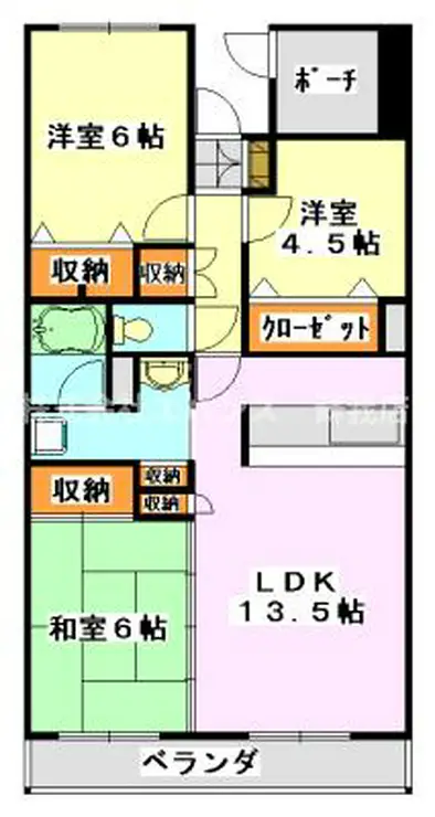 ユーフォニー市原 2階階 間取り