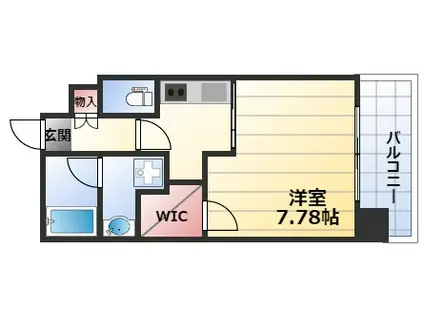 レジディア新大阪Ⅱ(1K/5階)の間取り写真