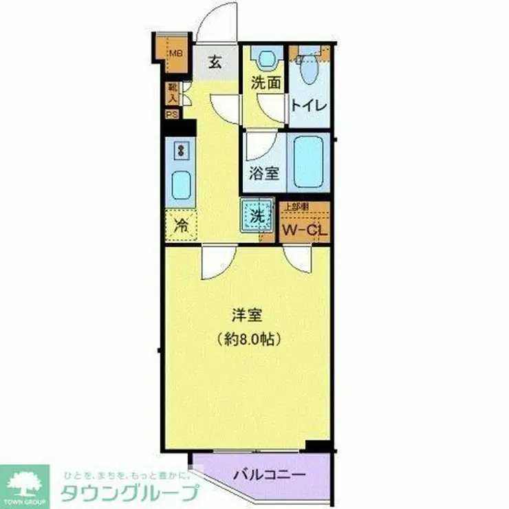 プレール・ドゥーク高井戸 3階階 間取り