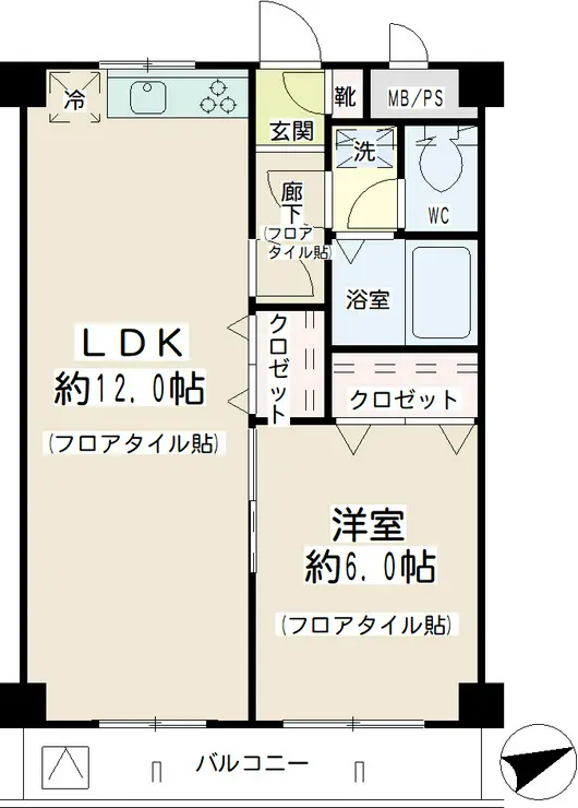 加賀見ビル 2階階 間取り