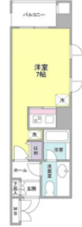 アサンブレ恵比寿 3階階 間取り