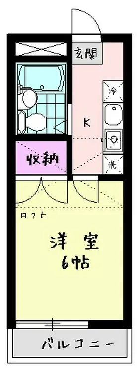 ブルースカイ和光 1階階 間取り