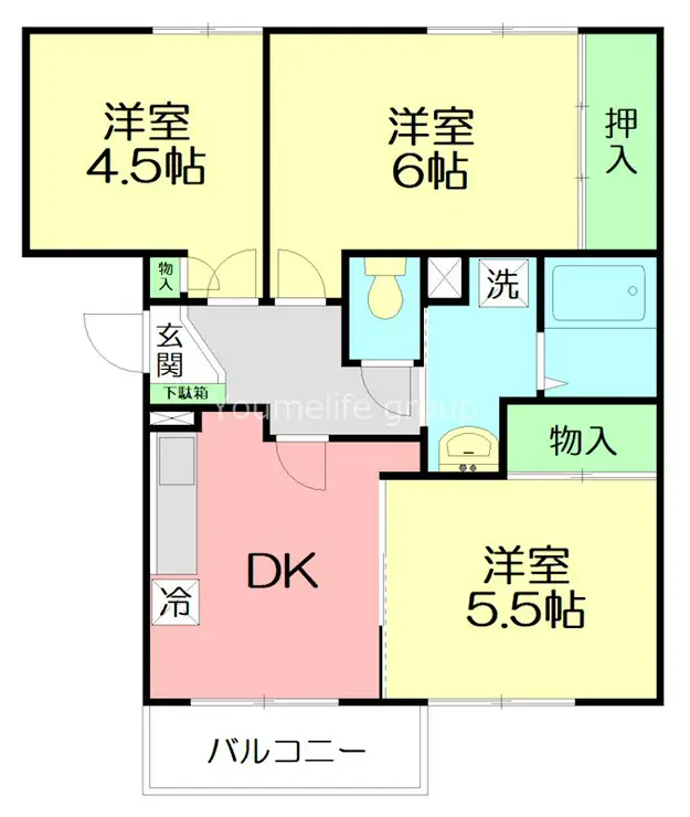 エスポアール 2階階 間取り