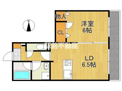 グランドメゾンHEIWAII(1LDK/3階)の間取り写真