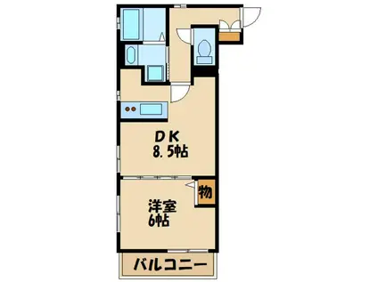 FORESTA VERDE(1LDK/3階)の間取り写真