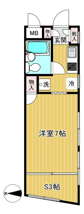 宮本ビル 5階階 間取り