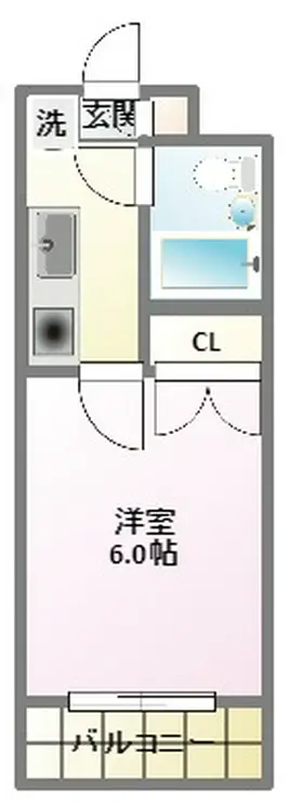 リバーヒルズ日吉 4階階 間取り