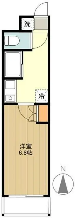 エストライフ八王子 1階階 間取り