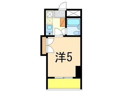 レクセル長岡(ワンルーム/6階)の間取り写真