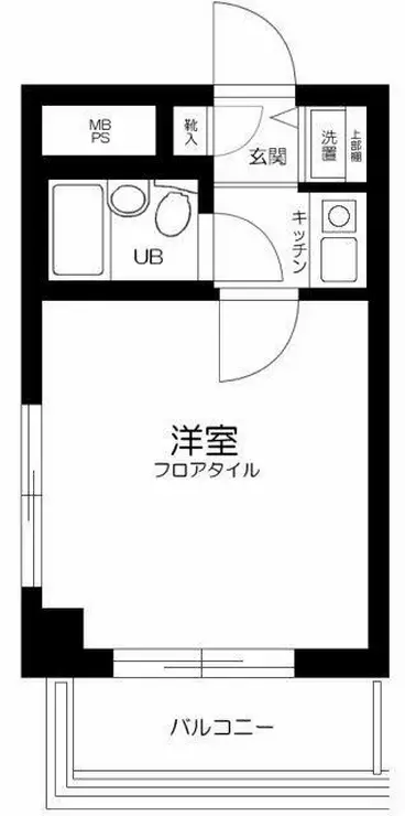ダイアパレス目黒本町 3階階 間取り