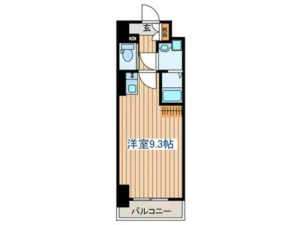 アルク北四番丁(ワンルーム/3階)の間取り写真