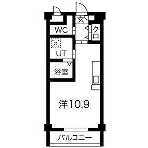 SWEET BOUQUET スウィートブーケ(ワンルーム/1階)の間取り写真