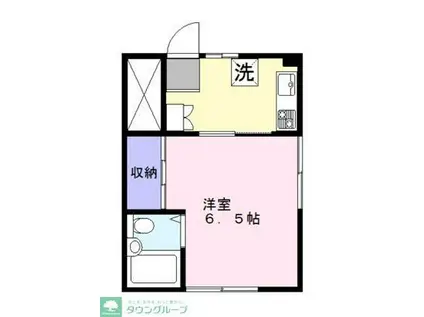 ソラーナ高円寺(1K/1階)の間取り写真