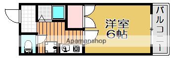 コーポラス恵夢(1K/2階)の間取り写真