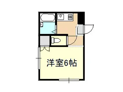 マンションモリヤ神田(1K/2階)の間取り写真