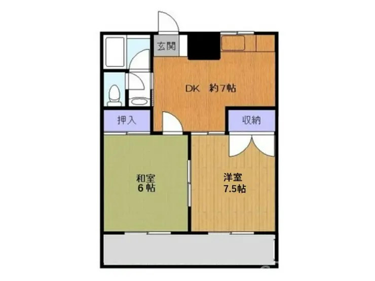 サンヒルズ柏 2階階 間取り