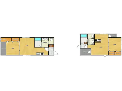ヴィレッタ南行徳(1LDK/1階)の間取り写真