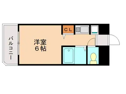 ロマネスクフィオレ香椎II(ワンルーム/4階)の間取り写真