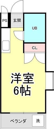 NK千種(ワンルーム/3階)の間取り写真