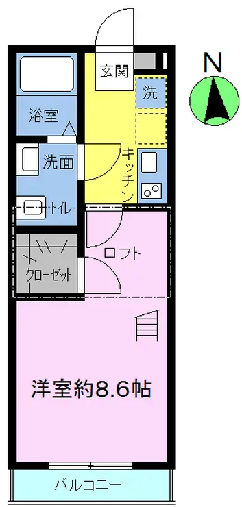 シーサーハウス 2階階 間取り