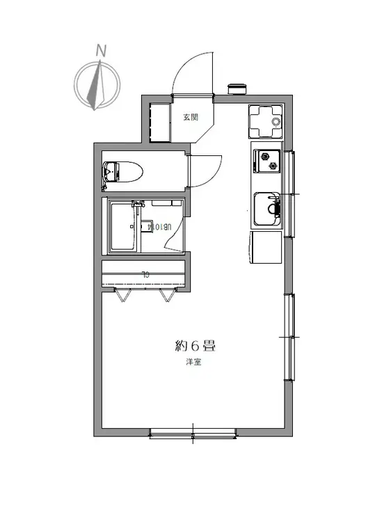 吉崎マンション 2階階 間取り