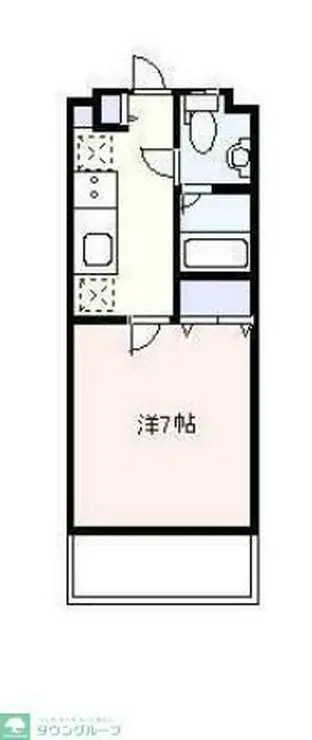 第5ベルビュー 3階階 間取り