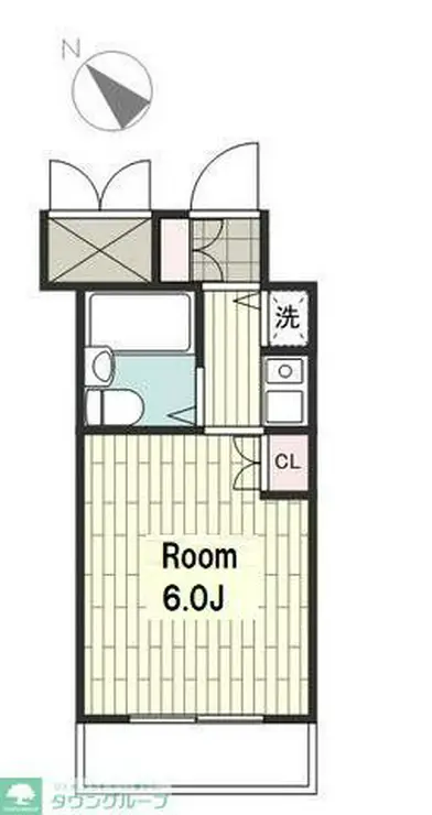 ダイアパレス三ツ沢公園東館 3階階 間取り