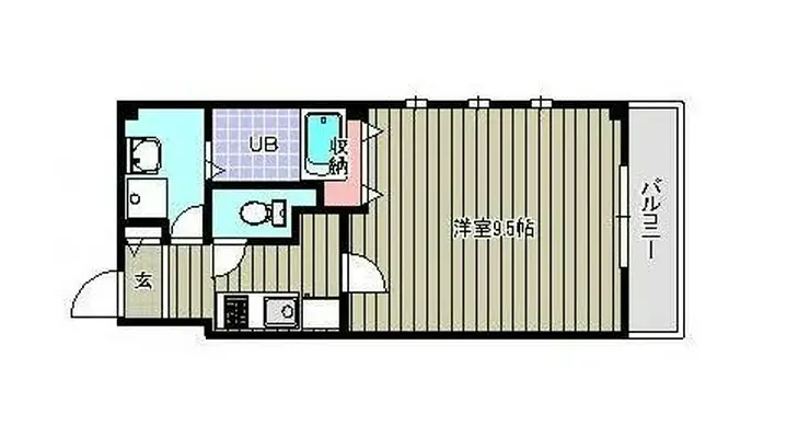 金太郎ヒルズ30 5階階 間取り
