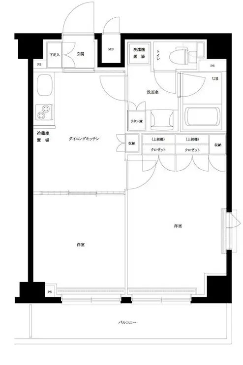ルーブル墨田立花 5階階 間取り