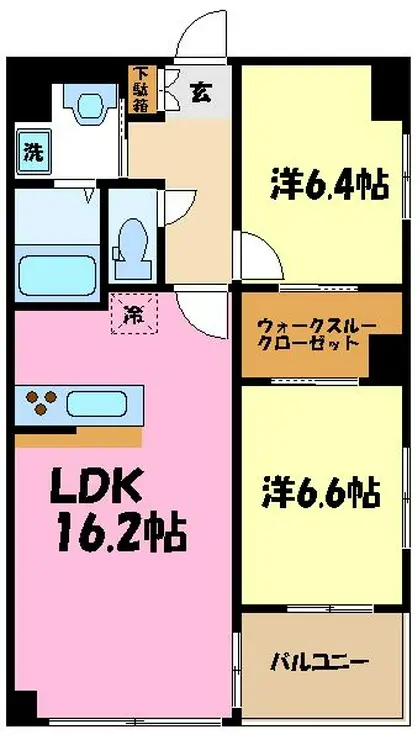 BEL MERISSA 4階階 間取り