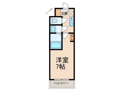 学生会館 UNI E MEAL 和歌山大学前(1K/4階)の間取り写真