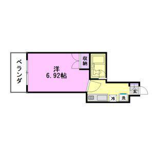 エクセレンスYK(1K/4階)の間取り写真
