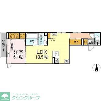 ステラ ルーチェ(1LDK/3階)の間取り写真