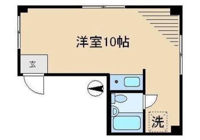 クレエ中野(ワンルーム/5階)の間取り写真