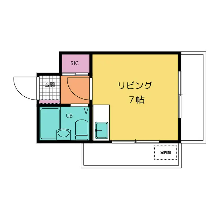 アルテ幕張 3階階 間取り